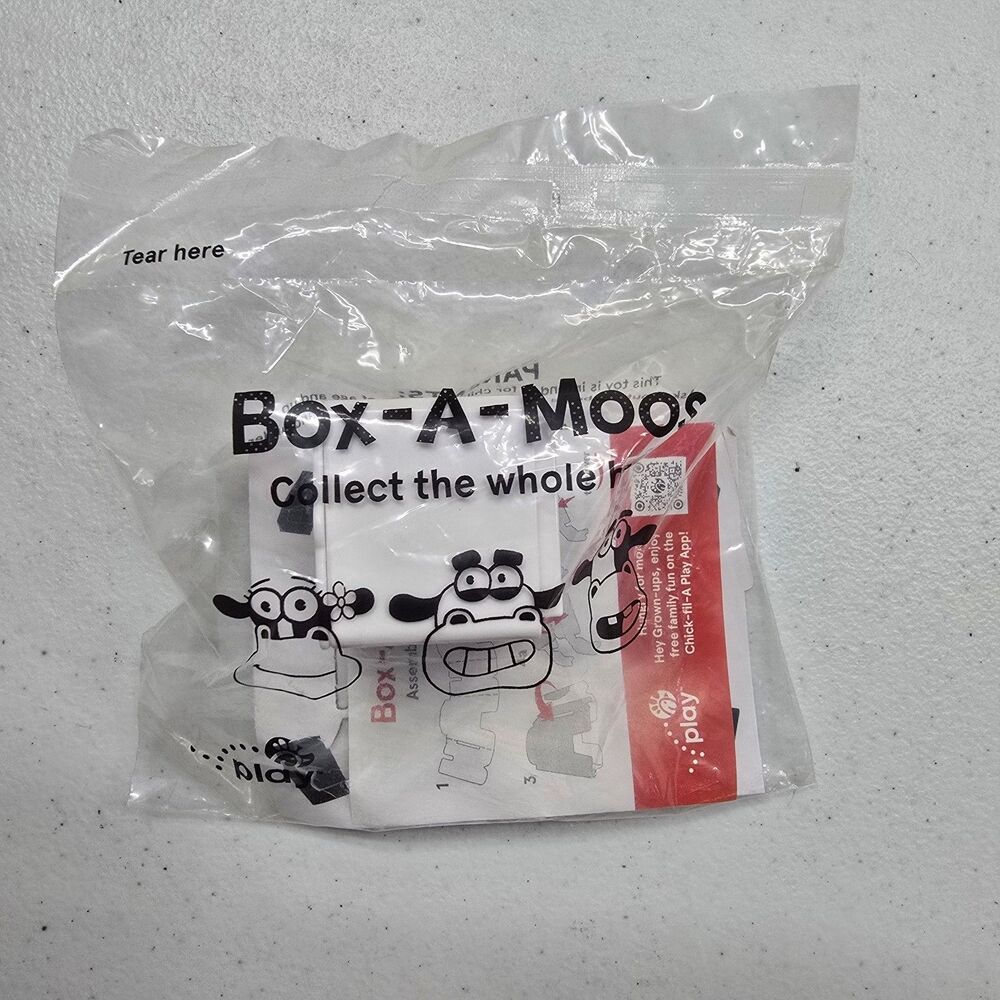 2025 Chick-fil-A Kids Meal Activity Game Box Of Moos NIP